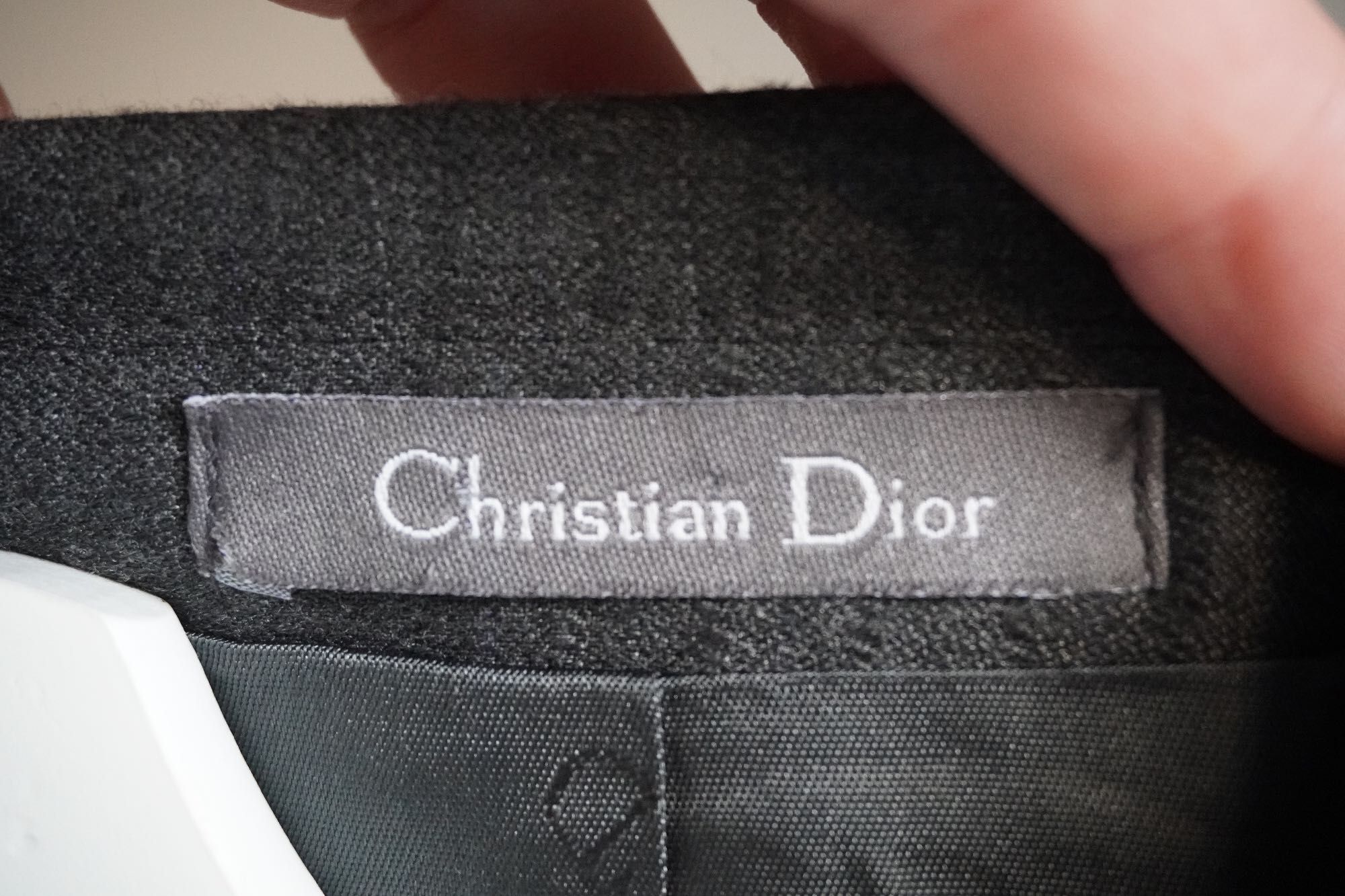 Szara marynarka Christian Dior vintage unikat M unisex