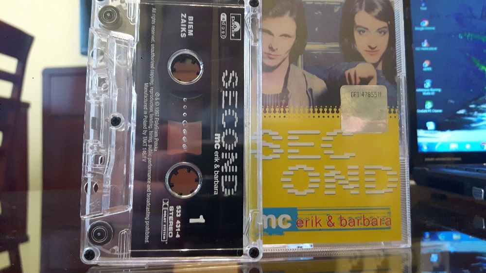 MC Erik & Barbara - Second - Stan Bdb. Kaseta magnetofonowa z kolekcji