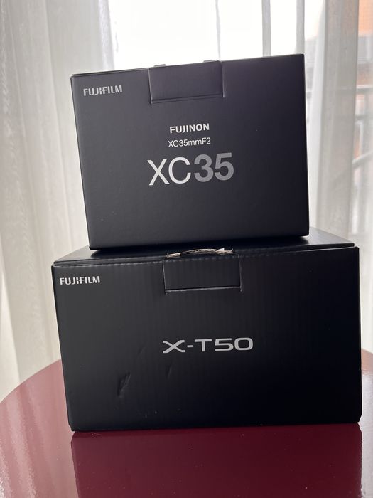 Fujifilm X-T50 + XC 35mm + Peak Design+ Bateria + Ładowarka GWARANCJA!