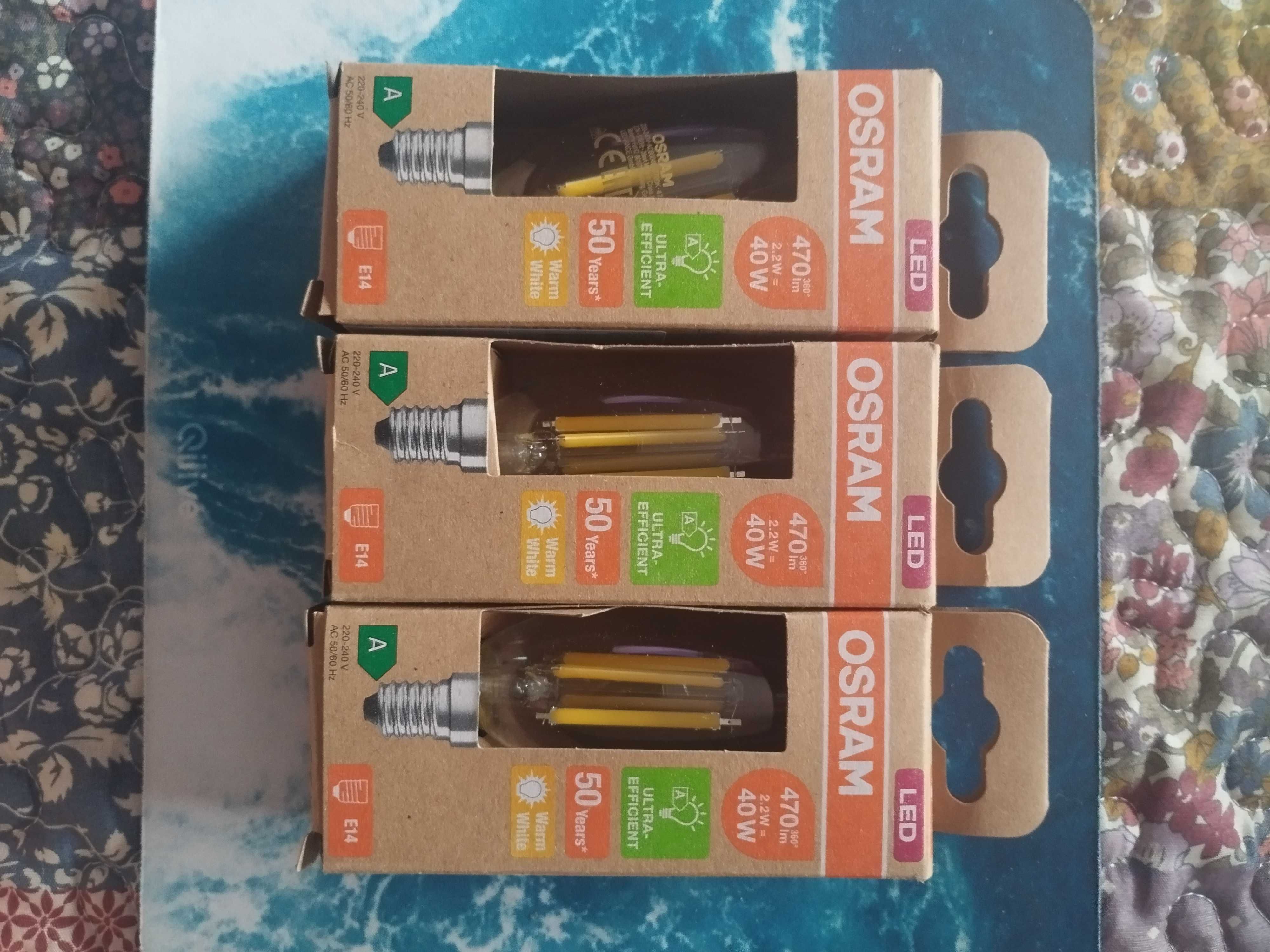 Żarówka ozdobna LED OSRAM mały gwint E14