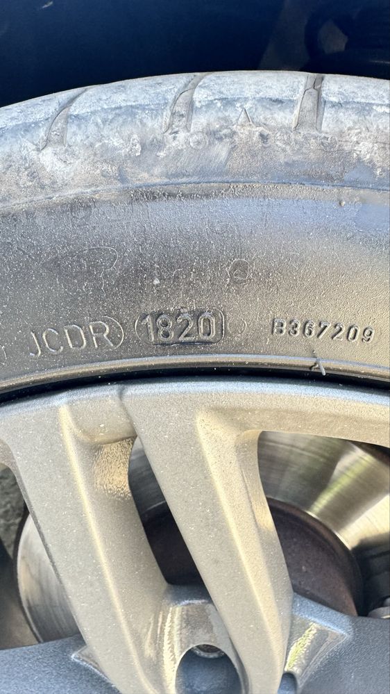 Продам комплект дисків з резиною r17 5/120