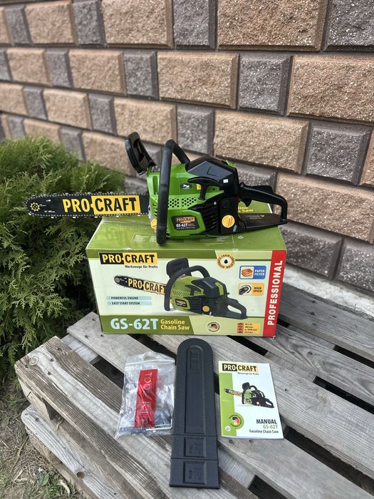 Суперціна! Бензопила Procraft GS-62T