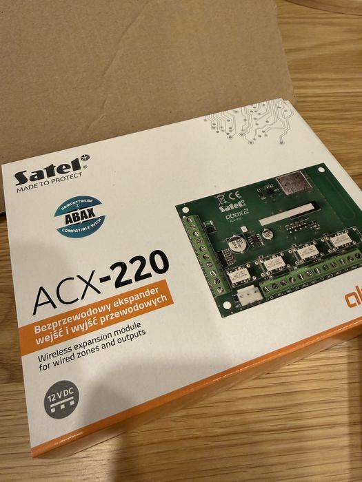 ACX-220 - Kontroler systemu bezprzewodowego ABAX 2 - SATEL
