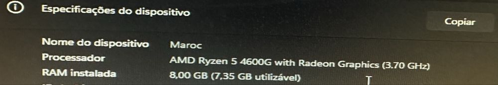 Vendo computador torre lenovo, tem 3 anos mas foi pouco usado
