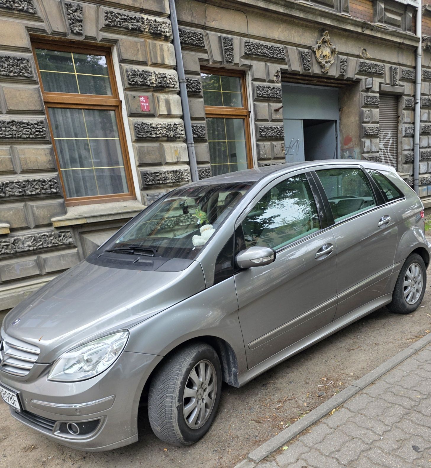 Samochod  Mercedesa  B