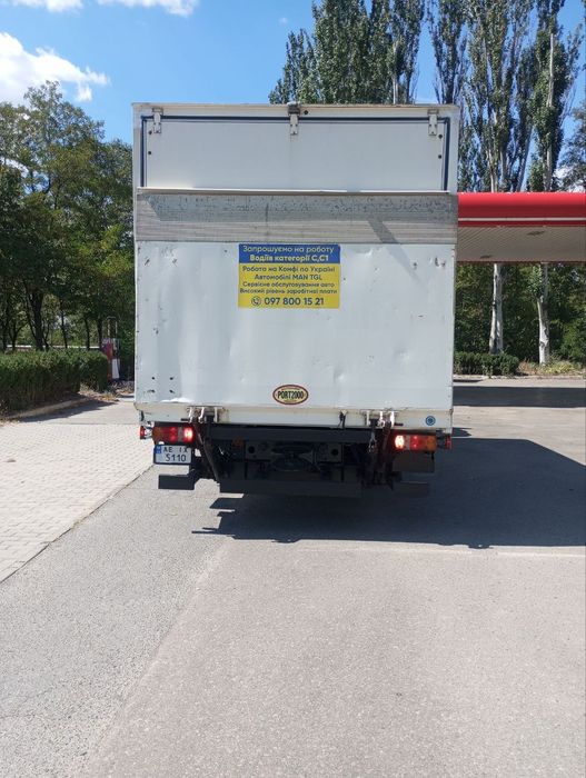 Man TGL будка с гидробортом 2015