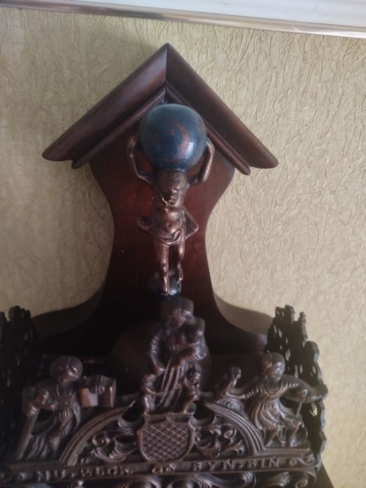 Антикварний настінний годинник Wuba ( warmink,Голандія )