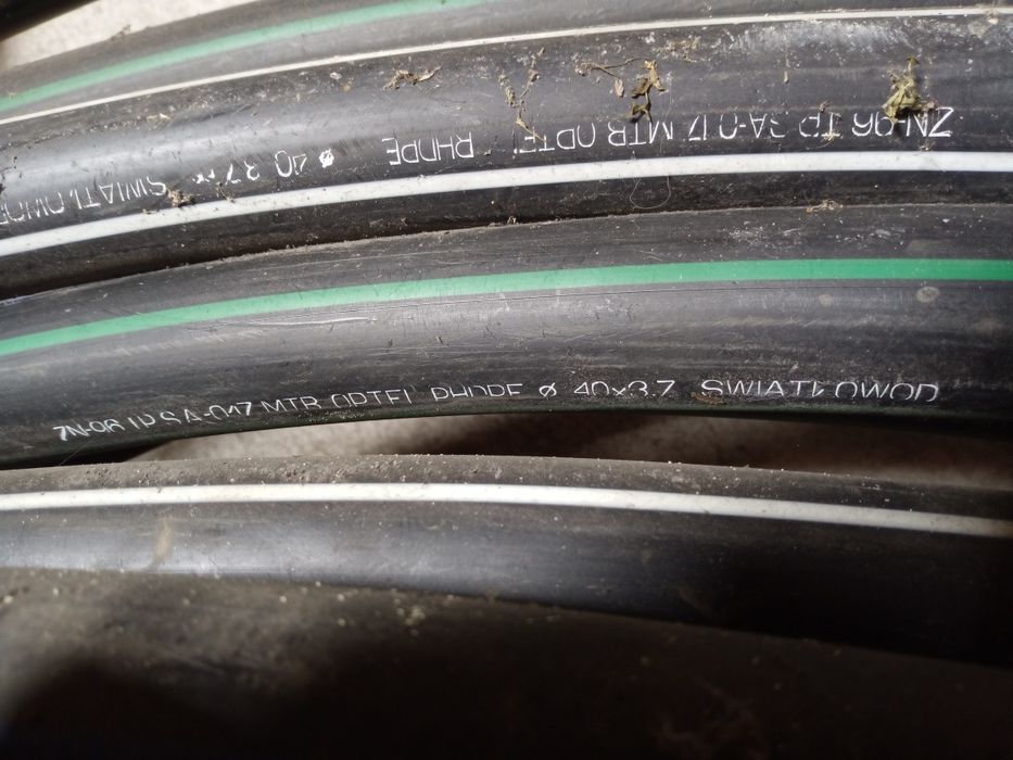 Rura osłonowa kabla HDPE 40x3.7