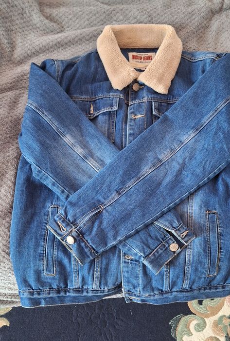 Продажа новой джинсовой куртки на меху
