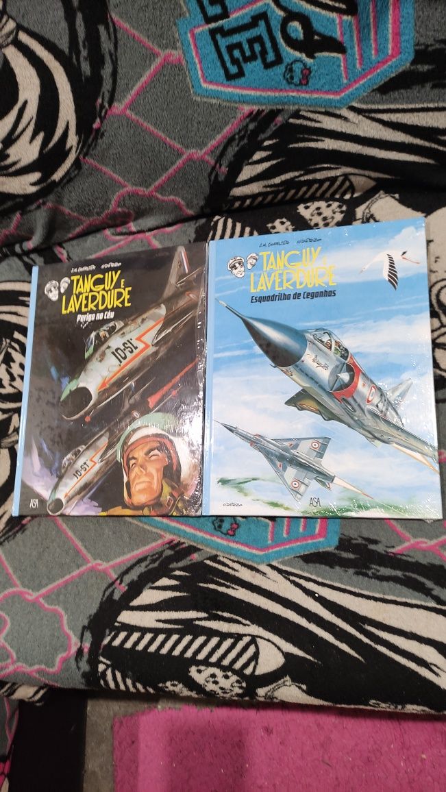 Livros Banda Desenhada " Tanguy e Laverdure"