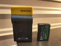 Carregador e bateria para Sony NP-FW50