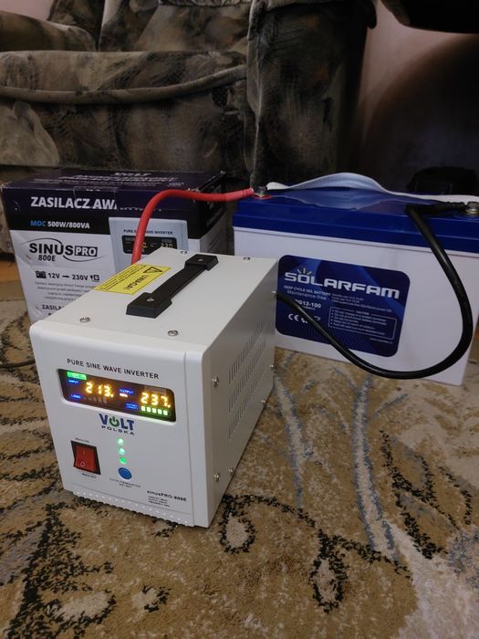 Дбж 500w, аккумулятор 100ah