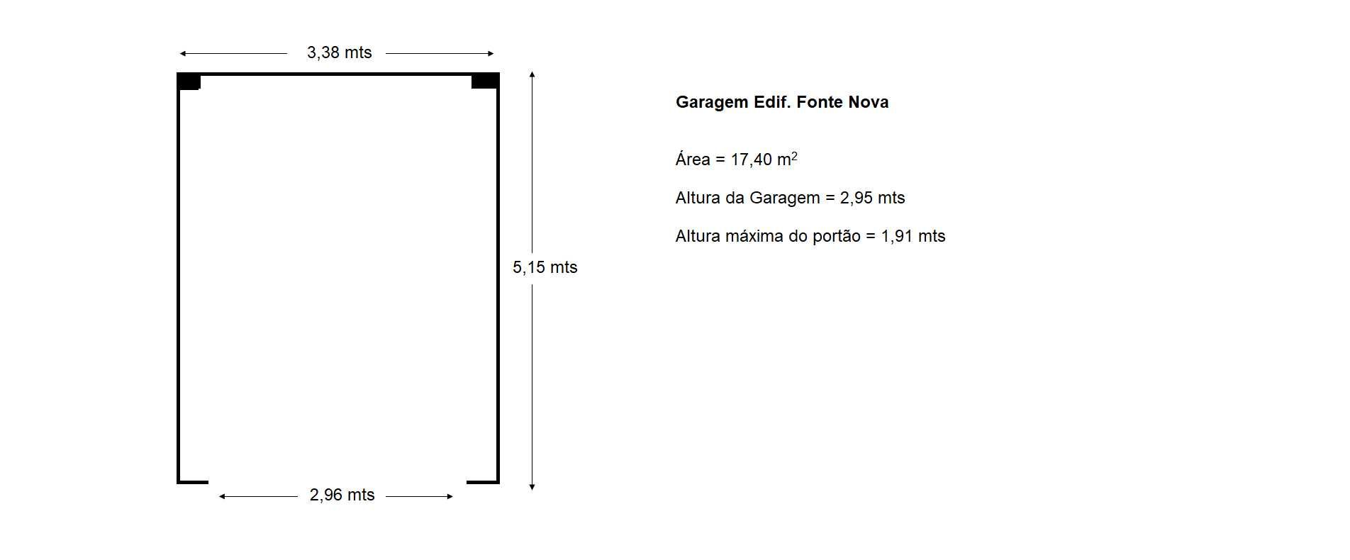 Arrendo Garagem no centro de Fátima