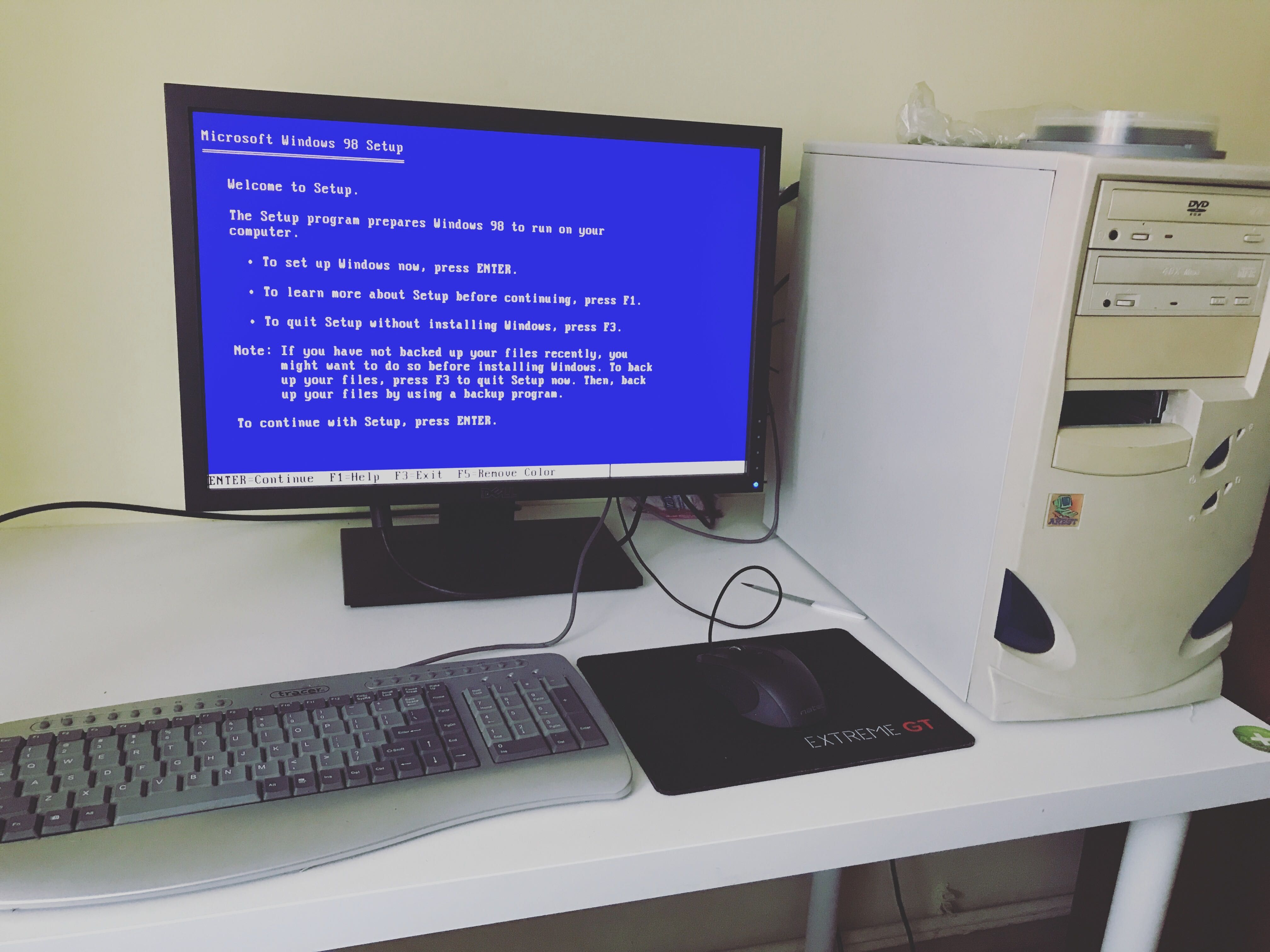 Retro komputer PC windows 98