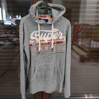 Superdry Bluza Damska Kangurka z Kapturem Hoodie