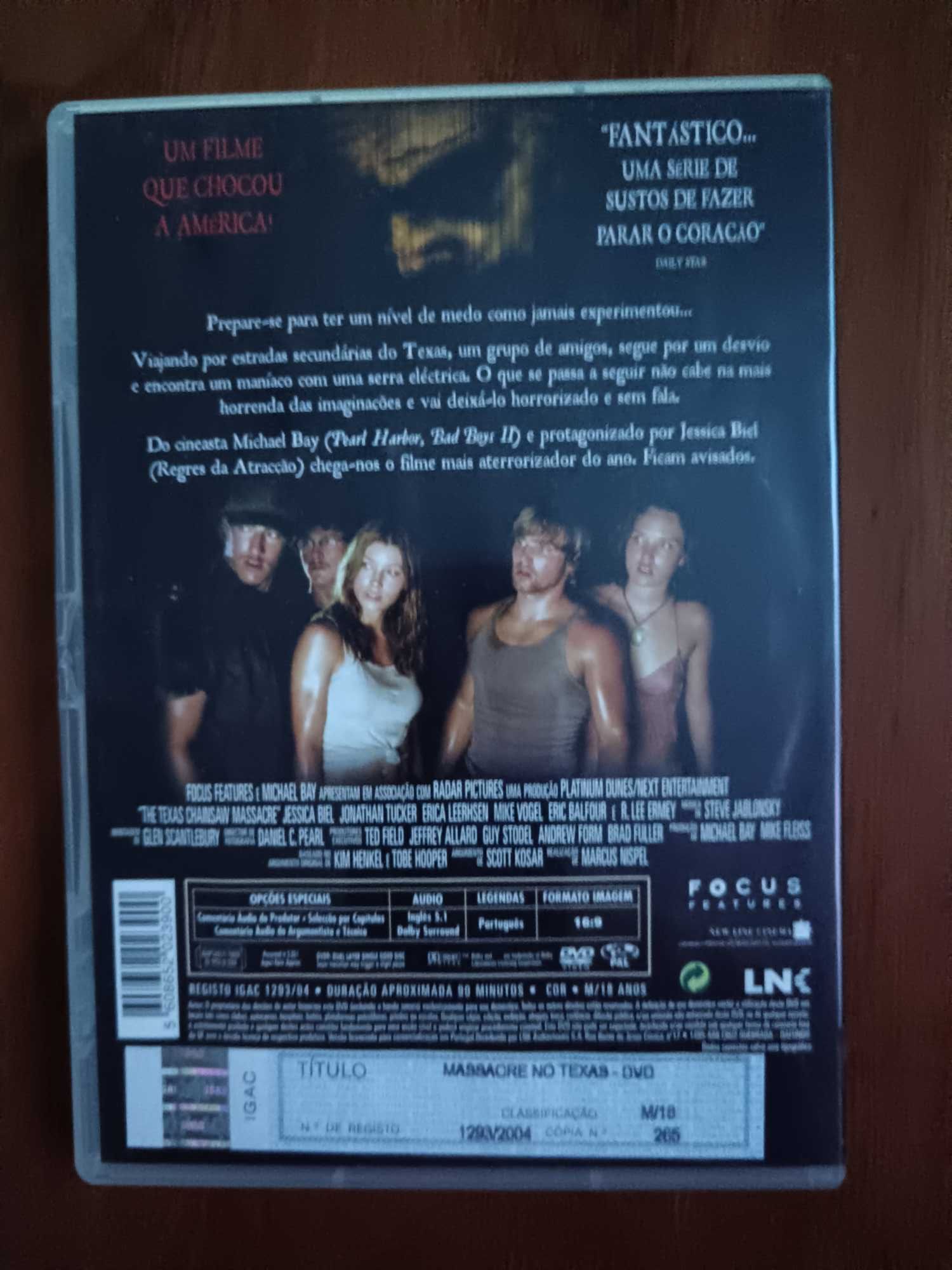 filme dvd original - massacre no texas