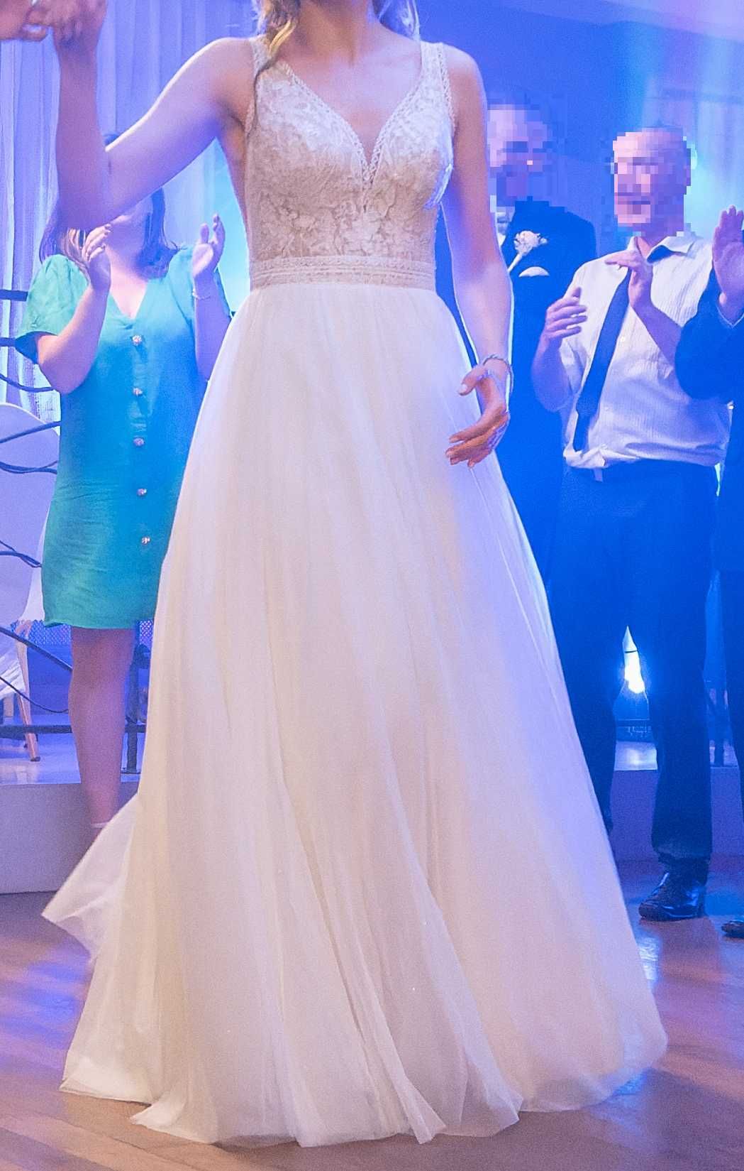 Suknia ślubna Estera Yochana 2022 biała ślub