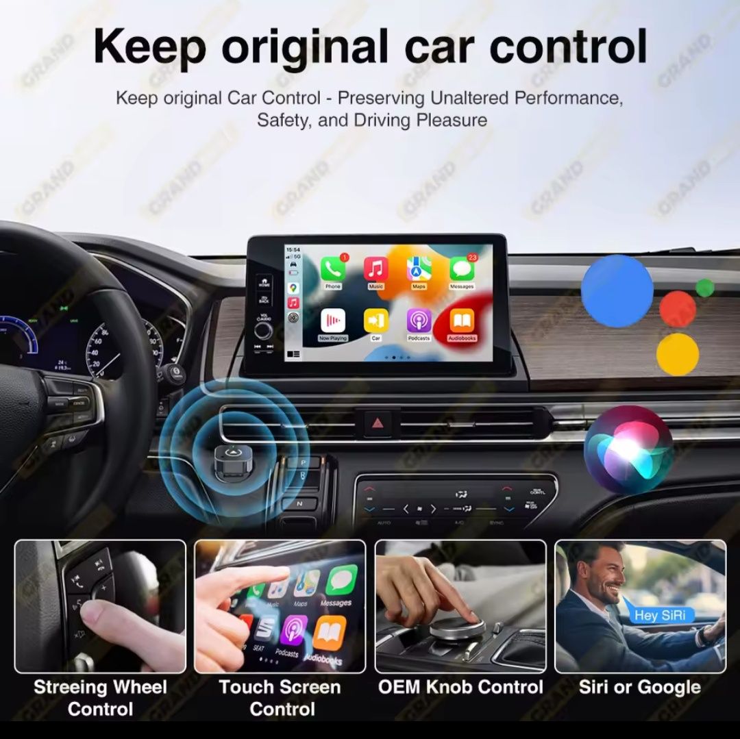 Беспроводной USB адаптер CarPlay/AndroidAuto