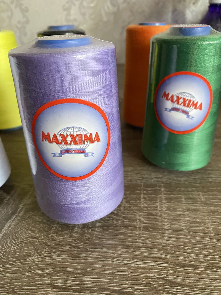 Нитки Maxxima  40/2, 5000 ярдів