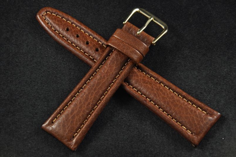 Кожаный ремешок для авиационных часов, 22 мм