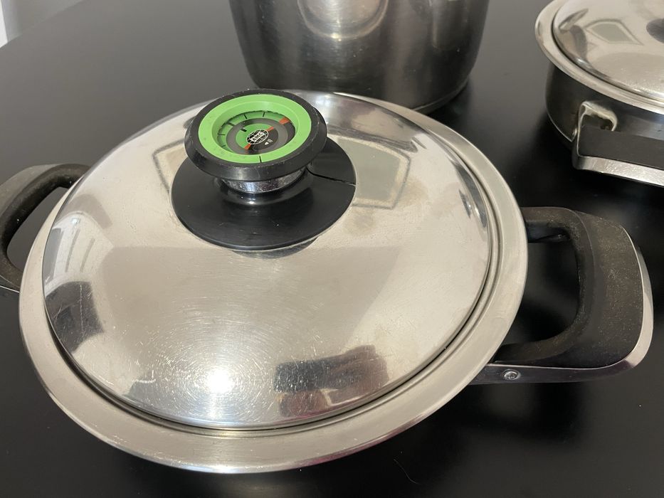 Zestaw 3 garnków AMC 1,1 ; 1,5 ; 4,2 litra