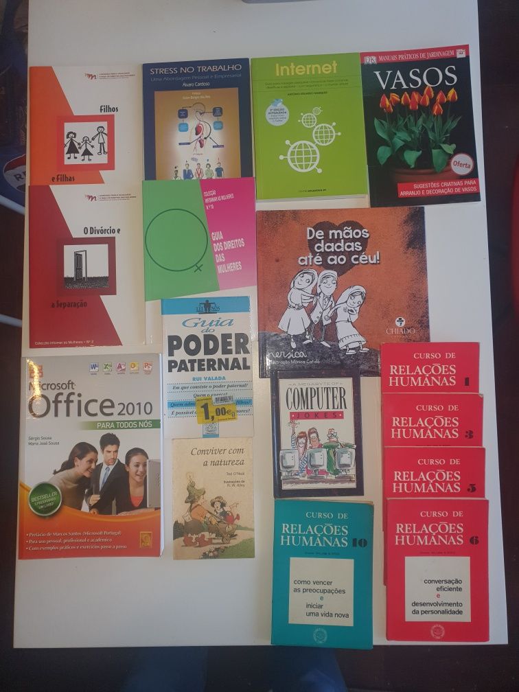 25 Livros diversos