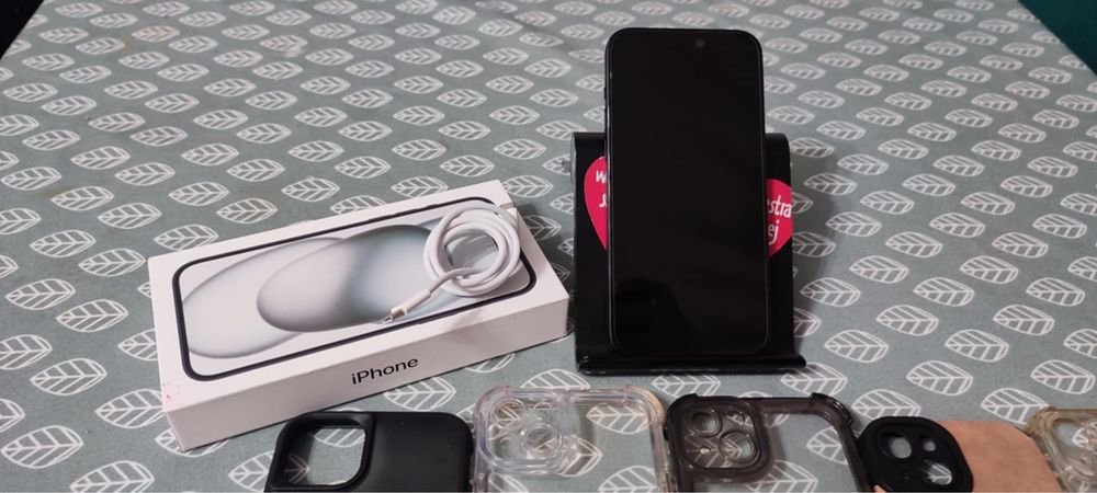 Iphone 15plus, stan bdb, duzo dodatkow