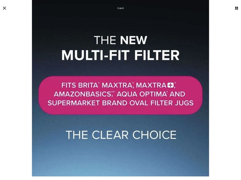 Filtro Evolve + para Aqua Optima ou Brita Max