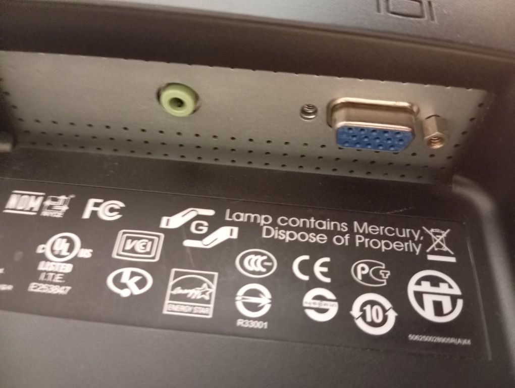 Monitor HP 2009v