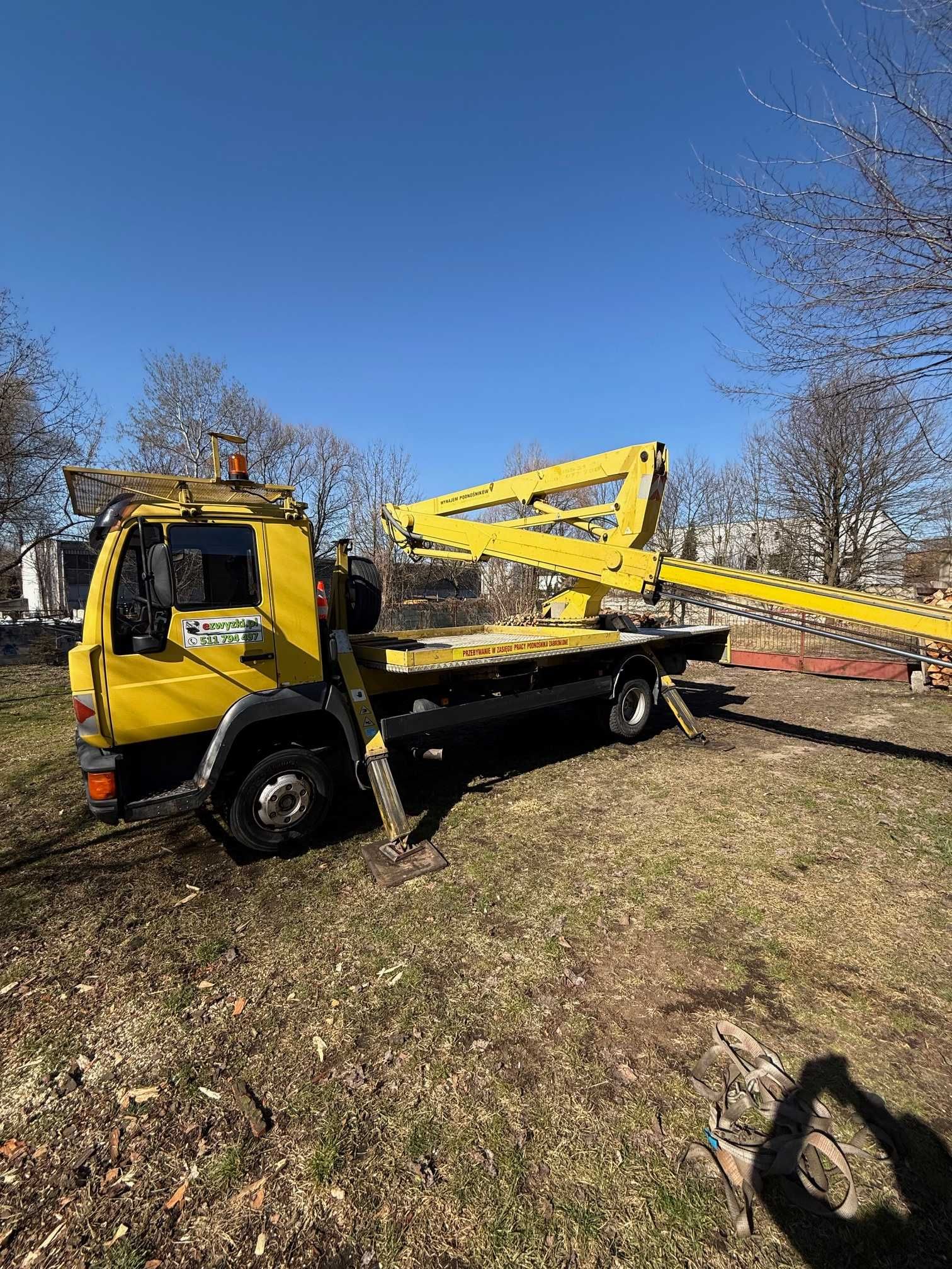 Man Zwyżka Podnośnik koszowy GSR269P Bardzo dobry stan 26m hydraulik