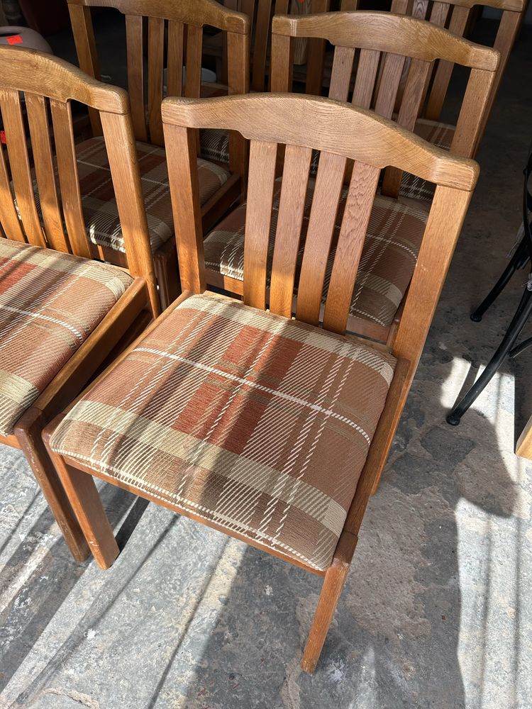 Krzesła/fotele dębowe 6 sztuk
