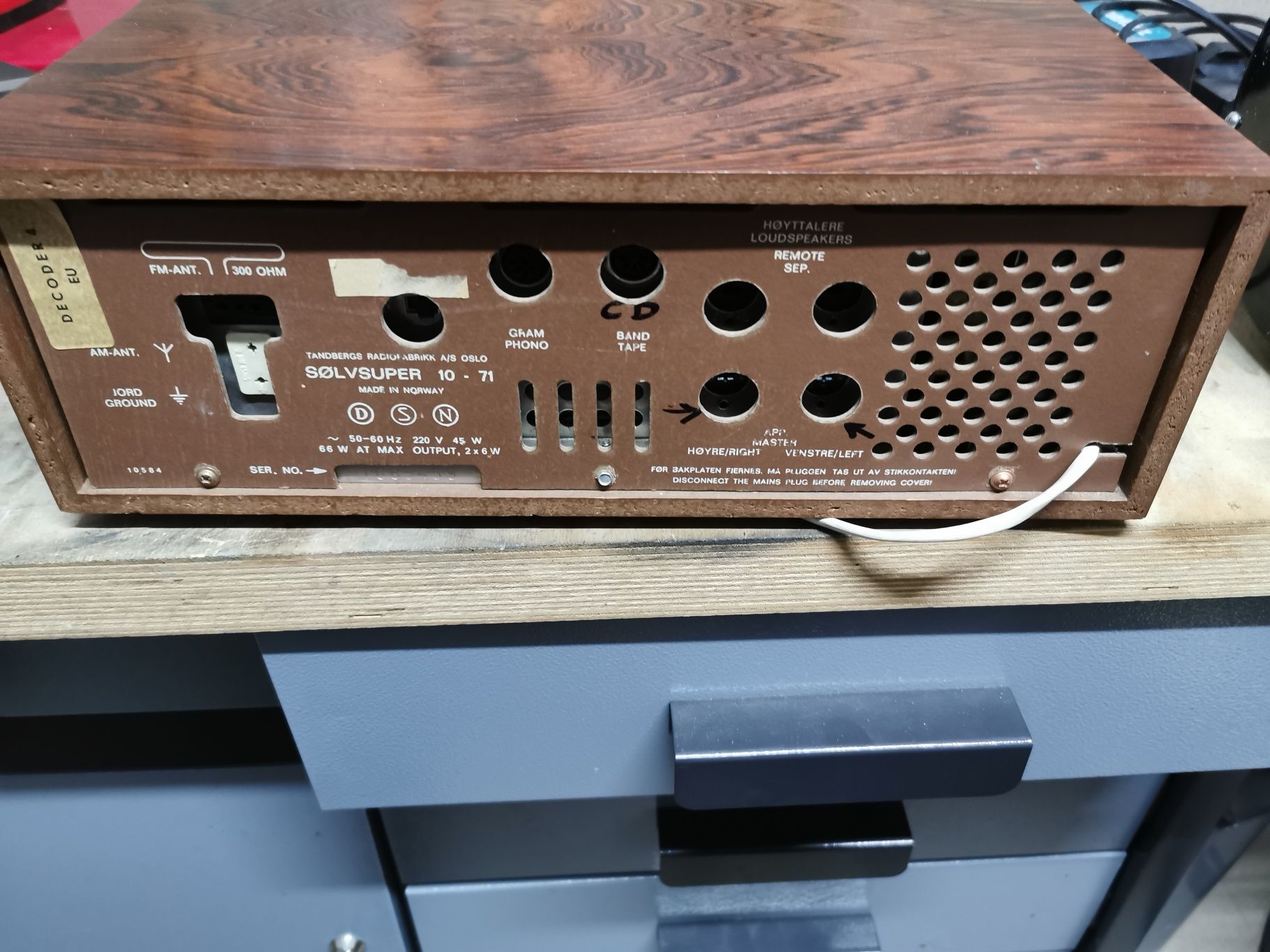 Amplituner, wzmacniacz, radio retro vintage