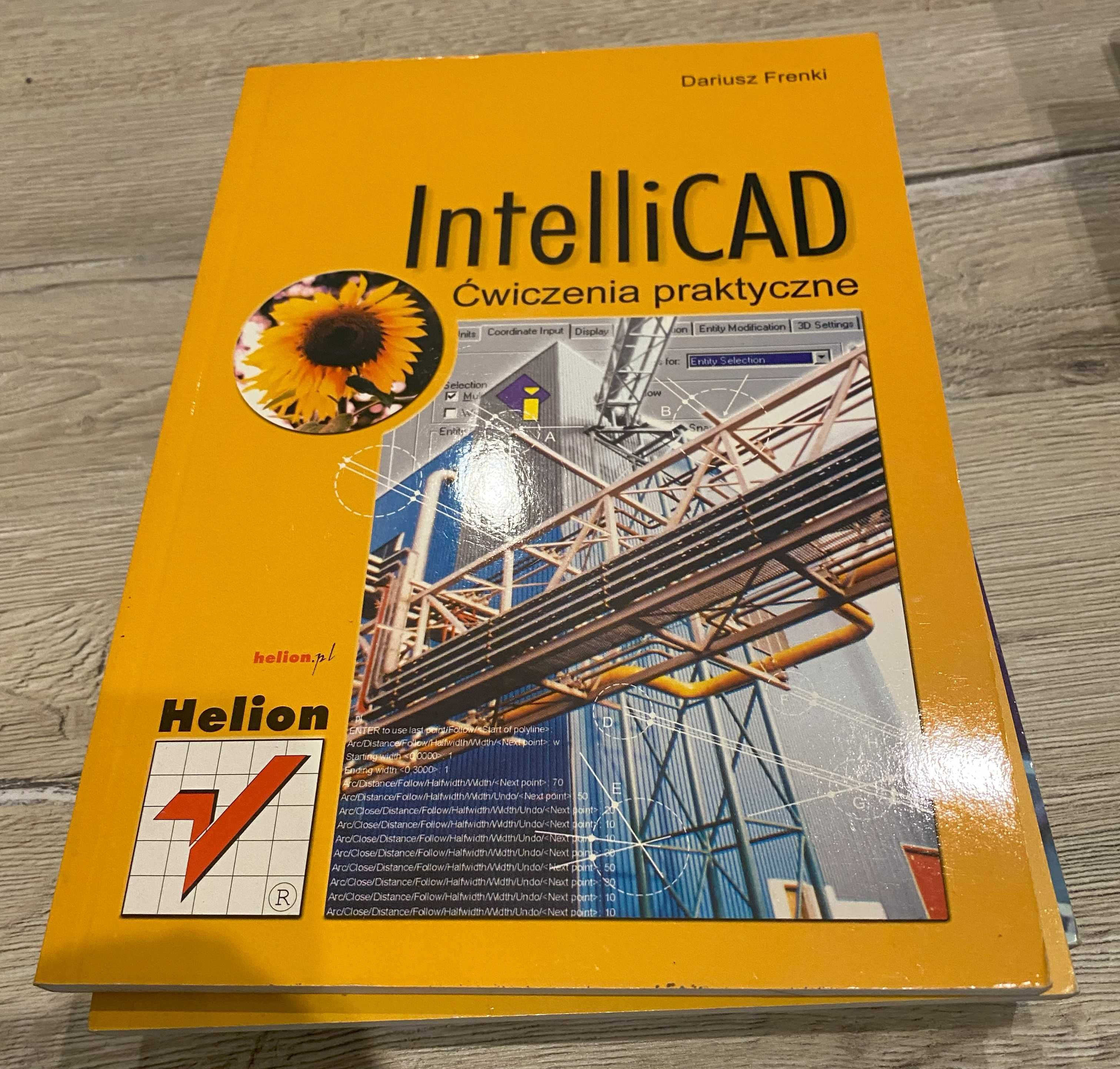 Podręcznik. IntelliCAD. Ćwiczenia praktyczne. Dariusz Frenki. Helion.