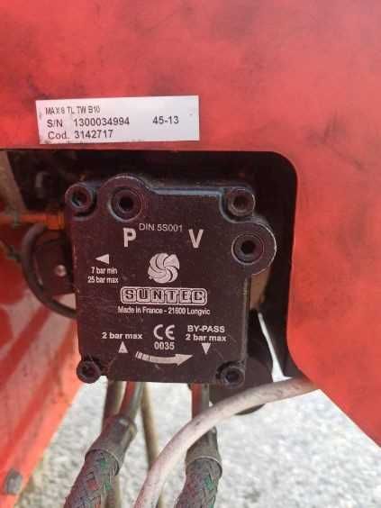 Piec nadmuchowy z palnikiem olejowym Xaram Energy P-80 Nagrzewnica