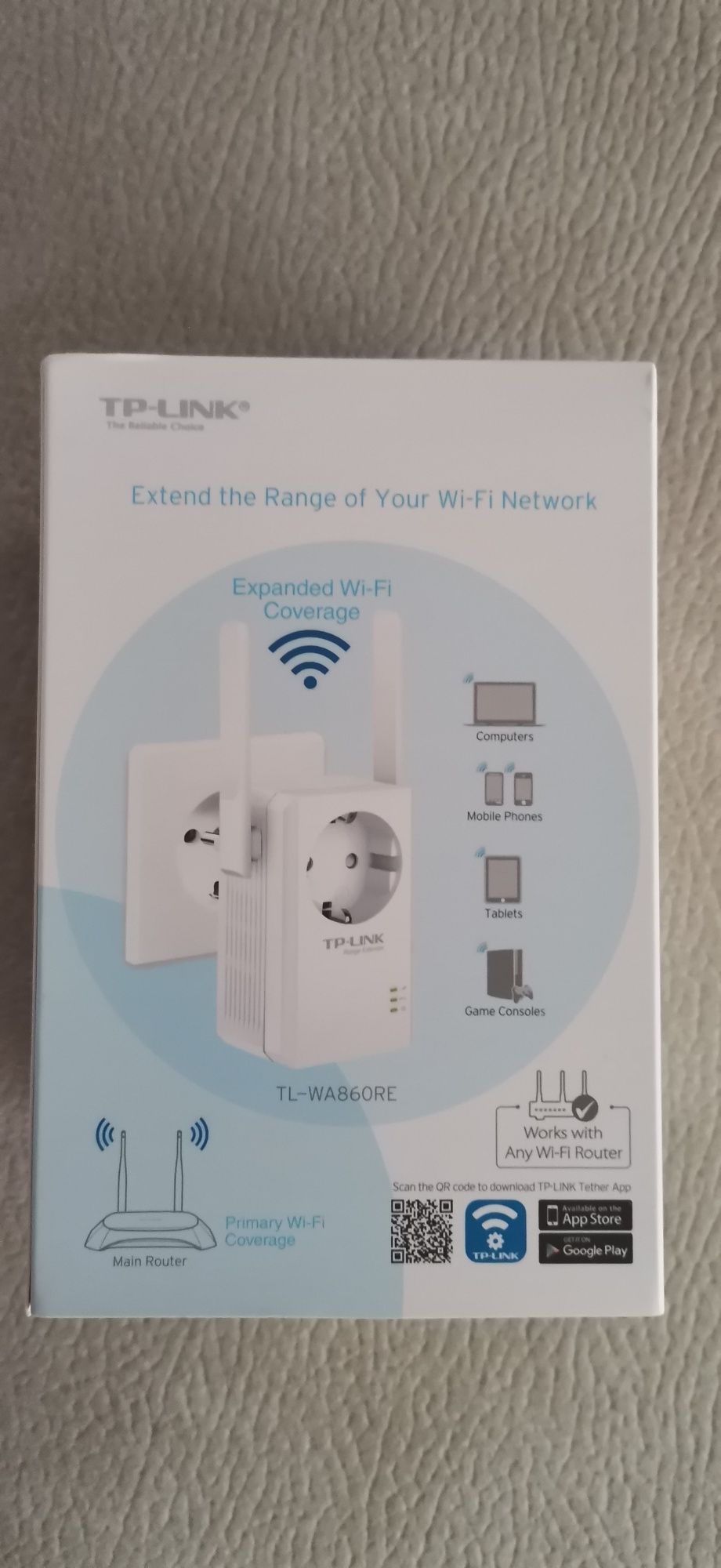 Amplificador de sinal WI FI Tp link