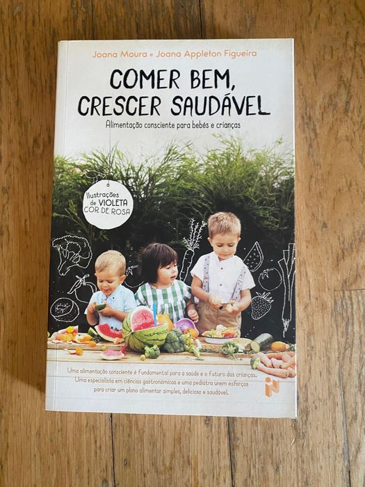 Livro Comer bem crescer Saudável