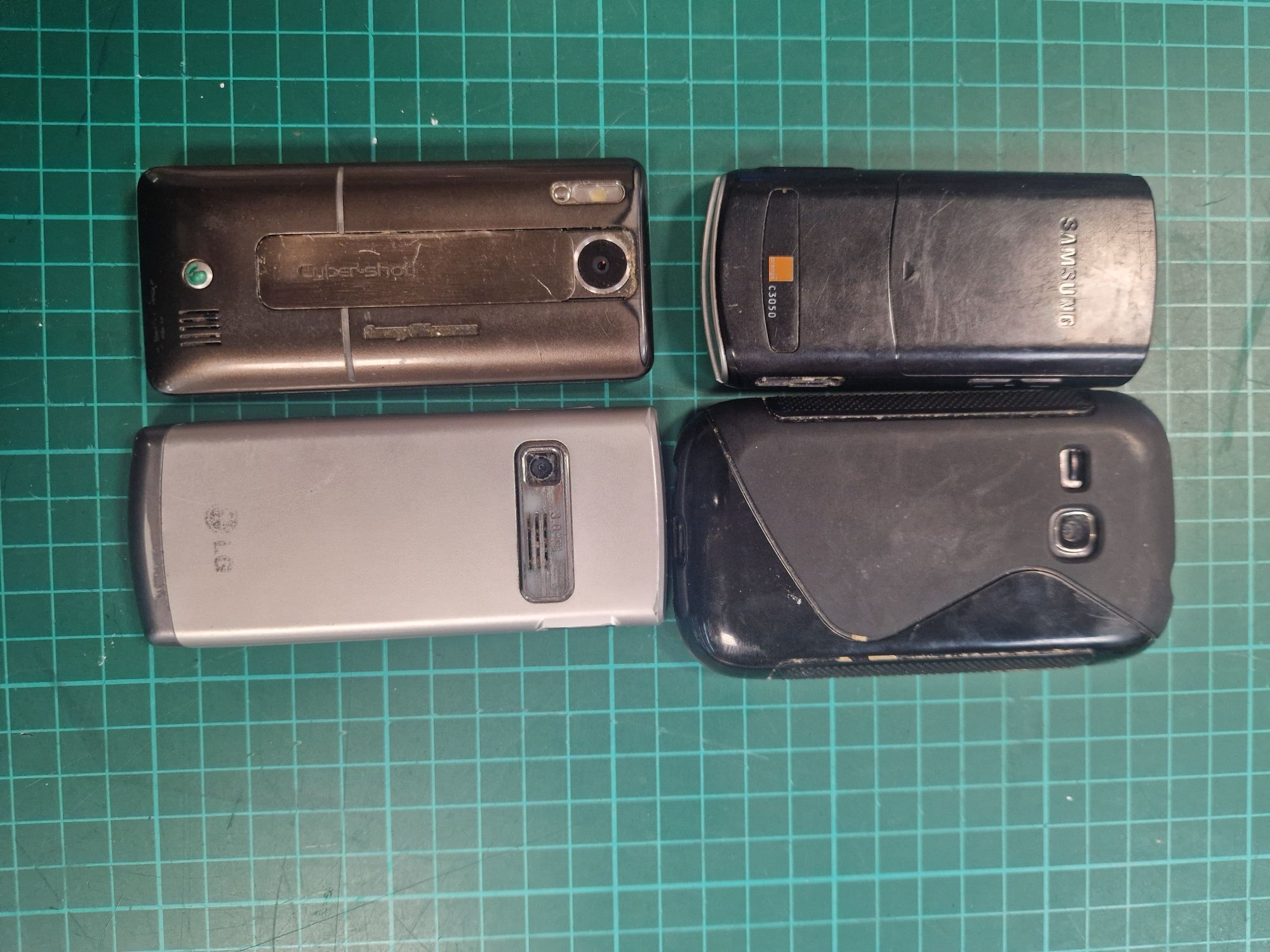 Telefony komórkowe zestaw 5 sztuk