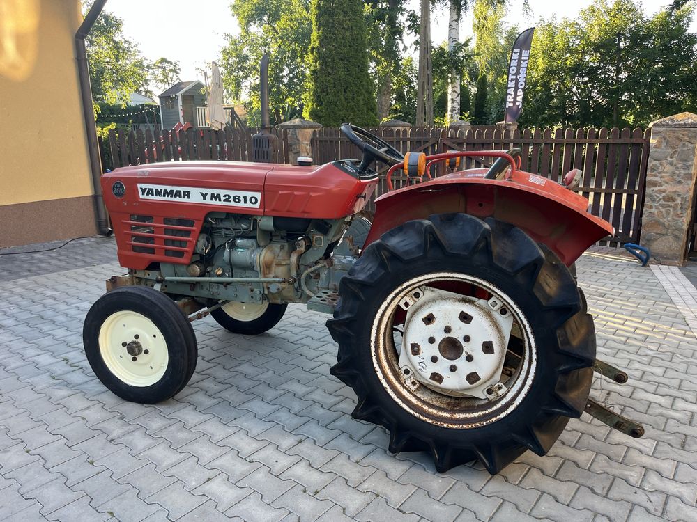 Traktorek yanmar ym 26 km ym2610 3 cylindry ladny stan nowy aku