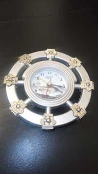 Годинник настінний маленький Clock modern art Часы настенные штурвал
