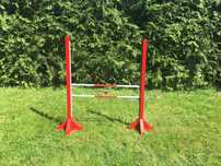 Ogrodowa przeszkoda dla dzieci hobby horse