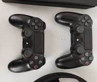 Playstation 4 + Comandos + Fones + Jogos