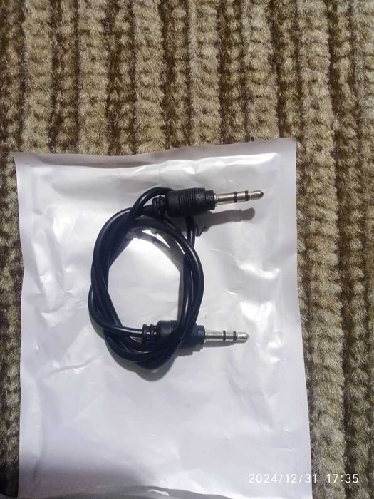 Перехідник  HDMI на VGA зі стерео аудіо виходом (mini-Jack 3.5 мм)