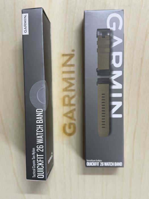 Ремінець  Garmin QuickFit 26 Watch Bands Tactical coyote tan nylon