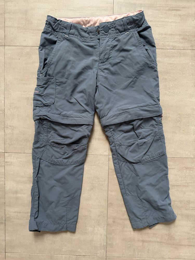 Spodnie QUECHUA turystyczne dla dzieci MH-500 2w1