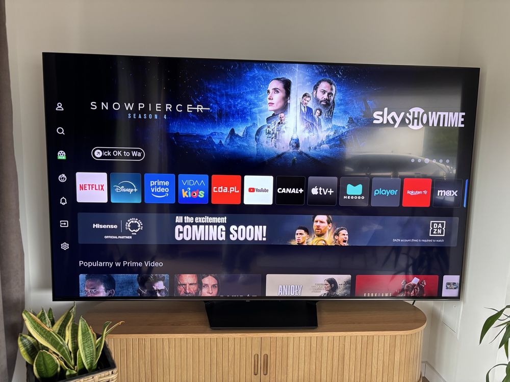 Telewizor HISENSE 85U7NQ 85” MINILED 4K 144Hz VIDAA Ful Areay