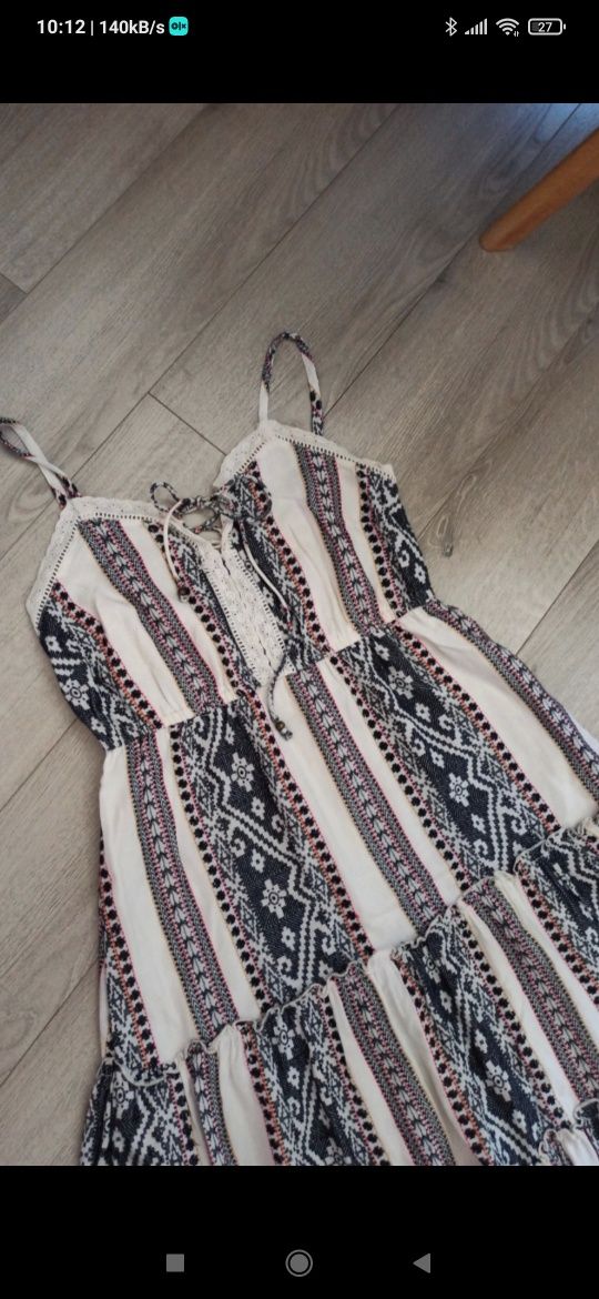 Zara sukienka Boho 42