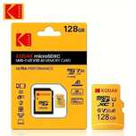 karta pamięci microSD 128 GB Kodak z adapterem transfer 100 mb/s