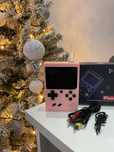 Consola Retro(Rosa) 400 jogos clássicos - Game Box Retro