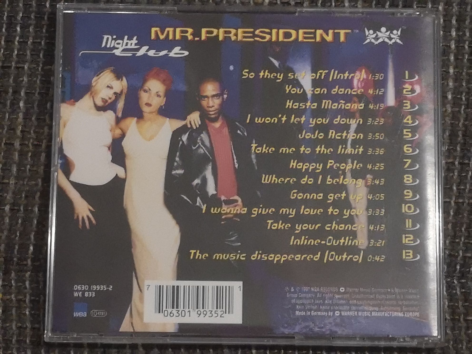 Mr. President Night Club  Cd