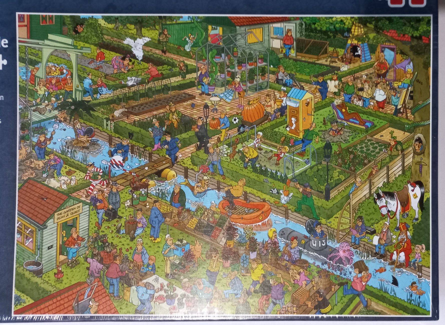 Puzzle 1000 Jan van Haasteren JUMBO Ogród warzywny NOWE